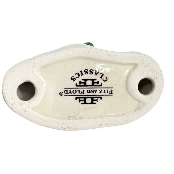 Fitz & Floyd Frosty Folks Skating Couple Christmas Ornament 3.75" - Picture 5 of 8